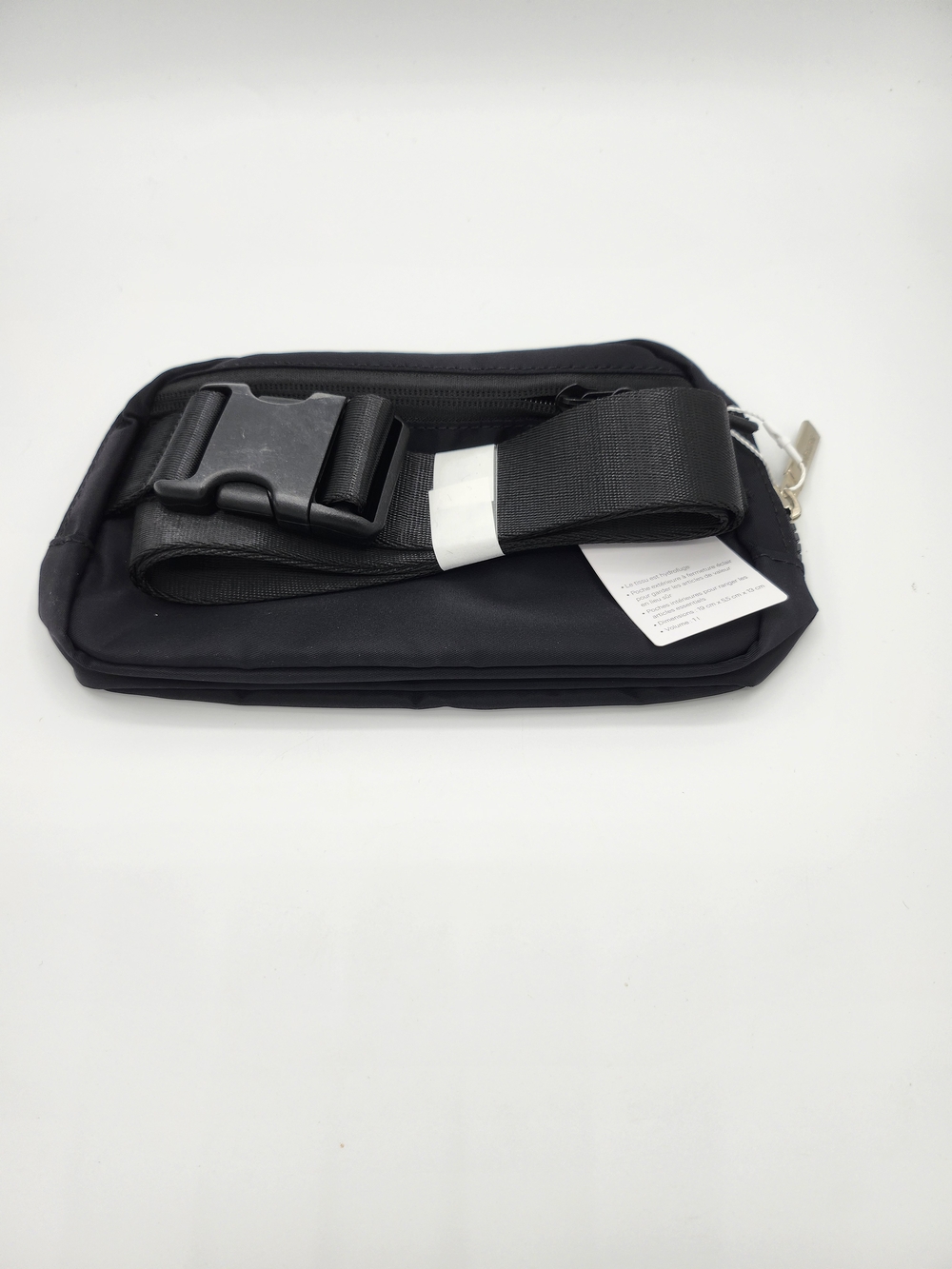 lululemon Everywhere Belt Bag 1L - Black W/Silver Logo  NWT - Picture 5 of 9